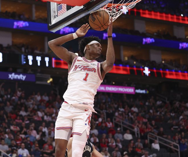 火箭117-116勇士4利好！进攻流畅性蜕变，申京与杜兰特太好用了！