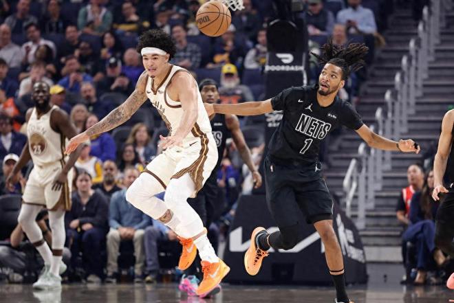 3分险胜篮网，勇士狂送26次失误！桑托斯31分创生涯新高强势救主