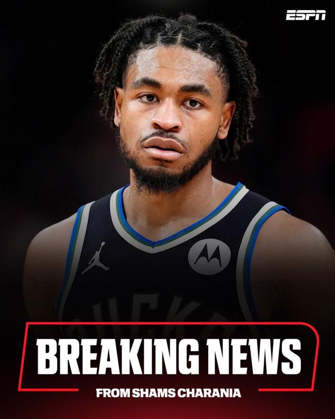 Shams：雄鹿裁掉卡梅伦-托马斯，本赛季在雄鹿场均10.7分