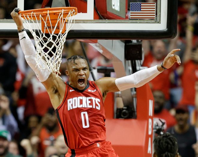 火箭该签谁顶替范弗利特？美媒列四大目标：威少居首昔日状元在列