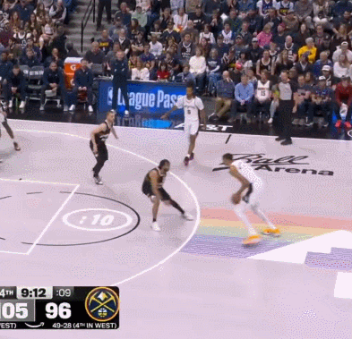 神仙打架！约基奇对飙文班亚马，掘金险胜马刺拯救无聊常规赛