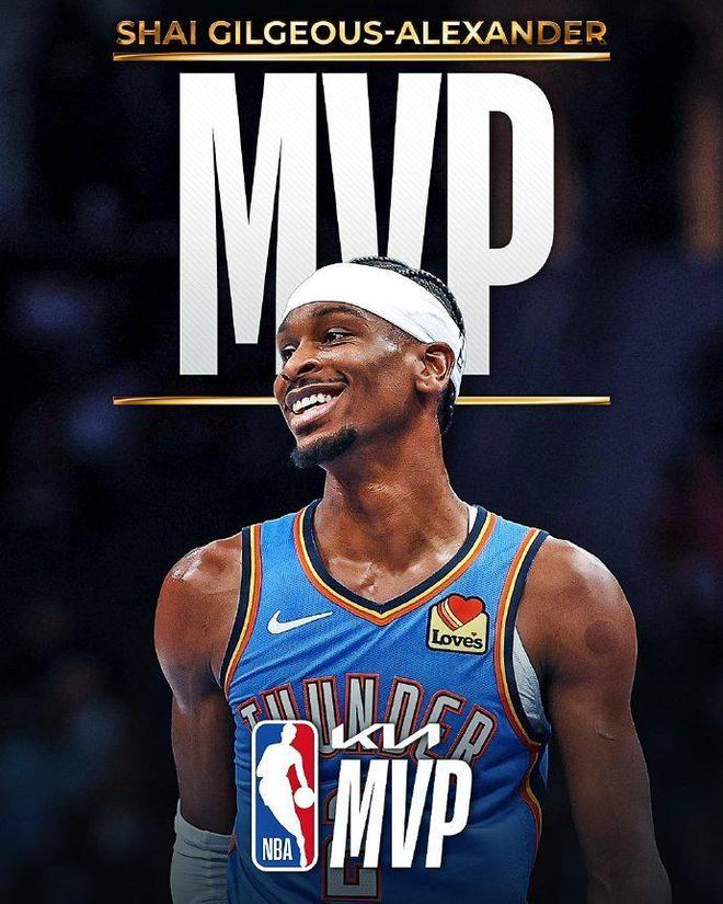 NBA公布MVP具体票数：亚历山大939分蝉联 约基奇634分文班569分