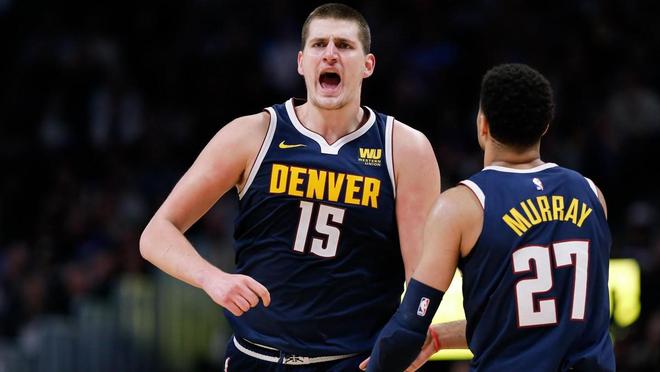 本赛季至今，约基奇一共拿到33次三双，东契奇8次，那威少呢？