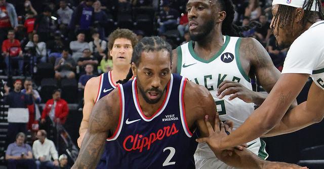 伦纳德28+5加兰15+6 快船轻取雄鹿两连胜