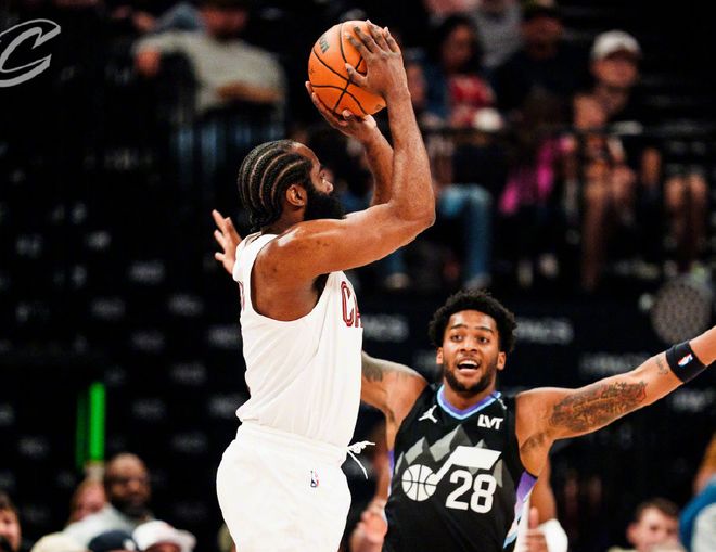 哈登14次助攻，骑士赢下一场不能赢的比赛！爵士摆烂也太明显了