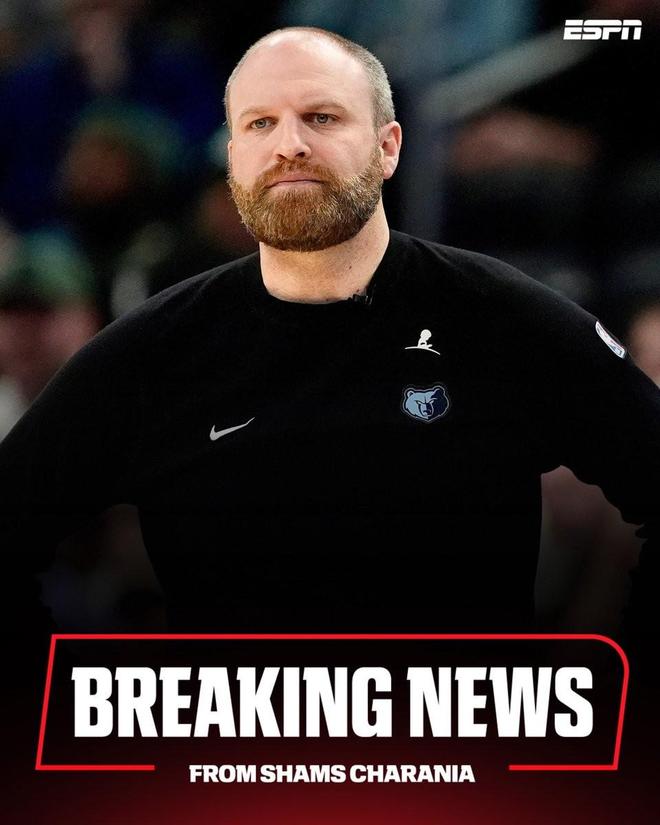 Shams：雄鹿正在与前灰熊主帅泰勒-詹金斯敲定协议