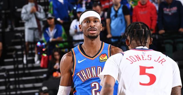 亚历山大30+12哈登25+6 雷霆轻取快船8连胜