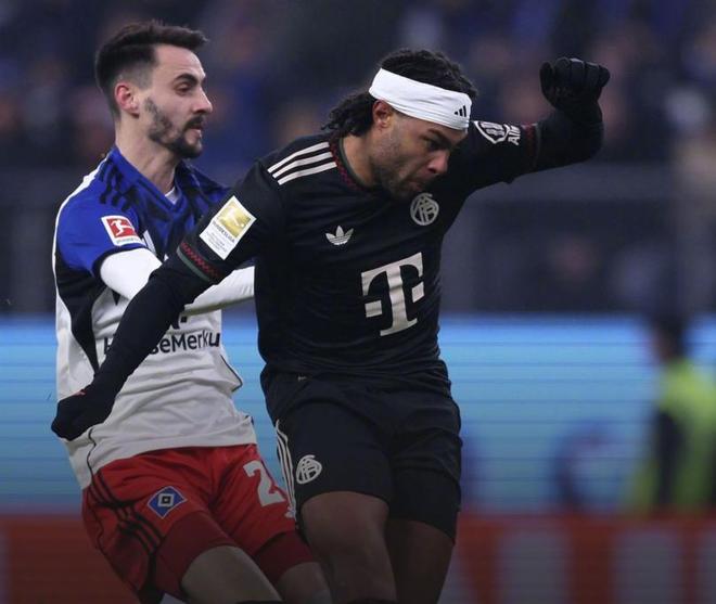 10连胜戛然而止！拜仁2-2汉堡两轮不胜，孔帕尼罕见赛后怒喷裁判...