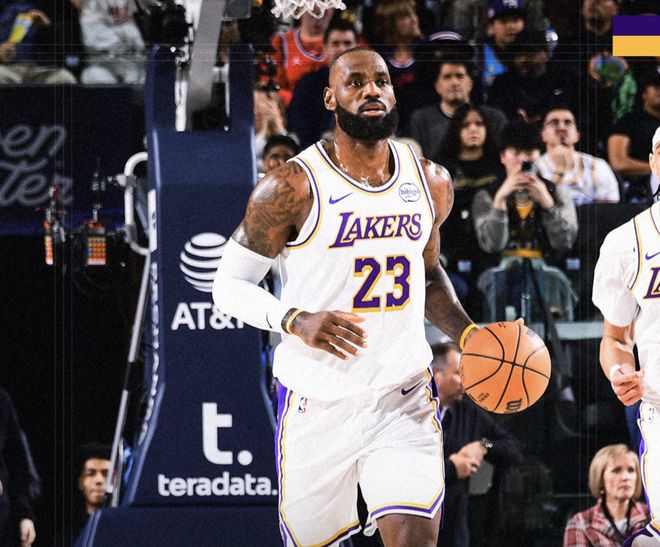 詹姆斯快41岁单核带全替补憾负快船、36分破纪录！