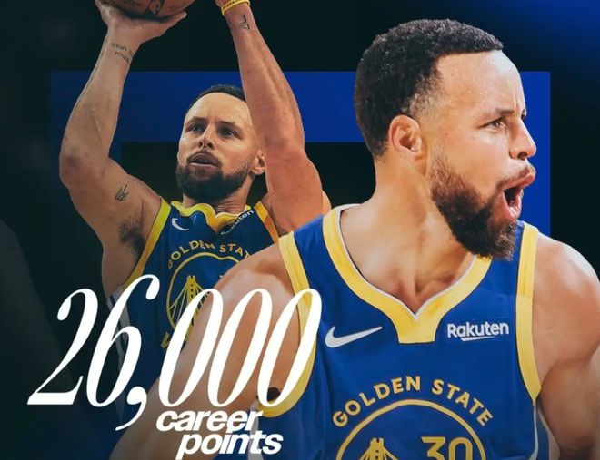 同样是26000分，库里用了17年，科比15年，詹姆斯哈登和邓肯呢？