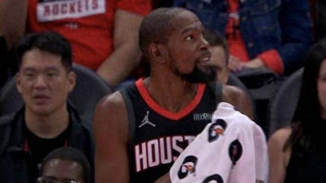 杜兰特25分火箭轻取湖人，詹东里的防守使湖人很难走出西部