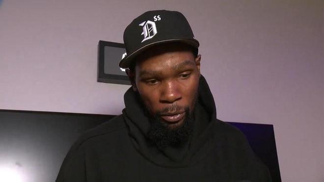 杜兰特：伦纳德找到节奏很难限制；担心火箭一直输势头被打散