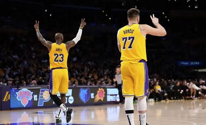 药到病除，一招解决湖人队现有问题，詹姆斯巡演东契奇冲冠可两全