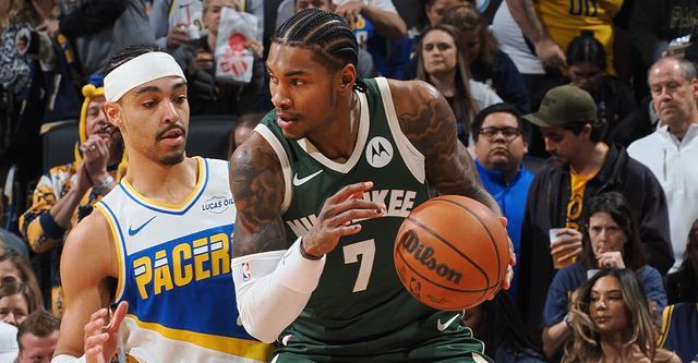 小凯文-波特24+6麦康奈尔16+6 雄鹿大胜步行者止三连败