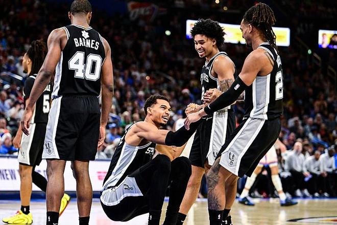 话题｜马刺团队篮球让文班亚马天赋尽情释放