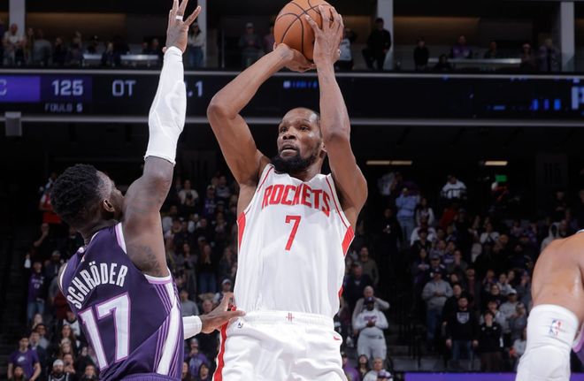 NBA官方实力榜:雷霆10连榜首火箭降至第6 湖人第7快船跌第27