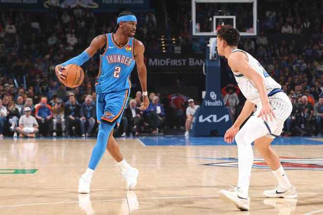 40胜联盟首队！雷霆36分狂胜魔术 亚历山大连121场20+哈腾三双