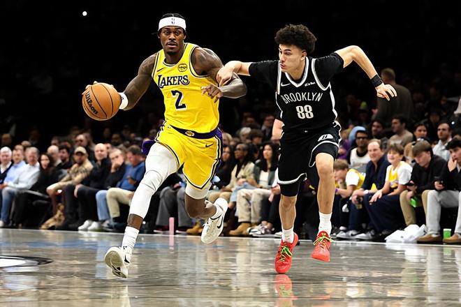 比赛强度不高，湖人锋线大闸的作用自然没有办法发挥出来？