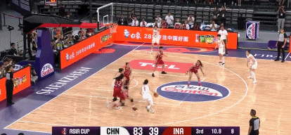 多点开花！中国女篮第三节轰出37-19领先47分