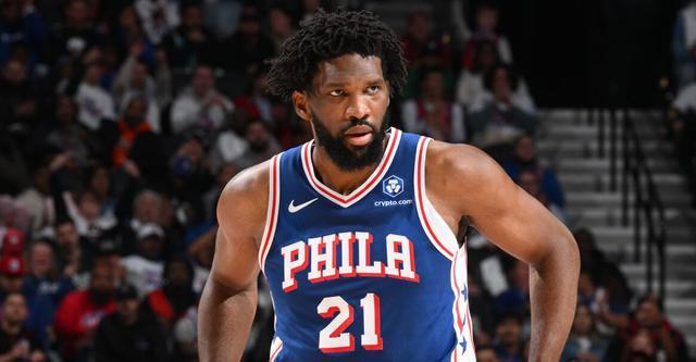 队记：恩比德因左膝伤病管理将缺席明日对阵篮网的比赛