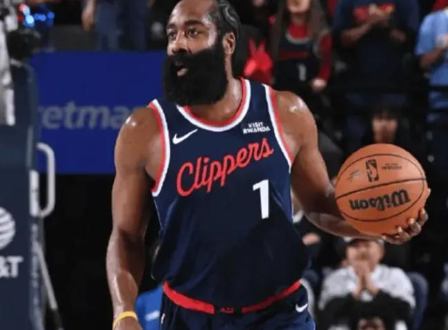 快船又又又输球了！五连败了，哈登离开火箭后，就没有顺利过！