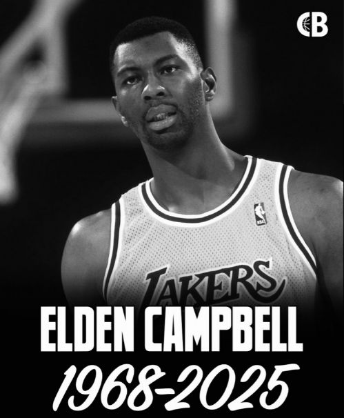 致哀！前湖人57岁中锋埃尔登-坎贝尔去世 曾随活塞2004年夺冠