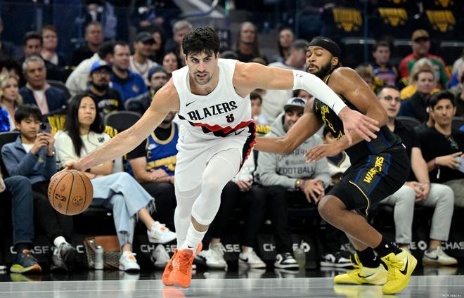 NBA杯杨瀚森未获出场机会，库里38分助开拓者险胜勇士