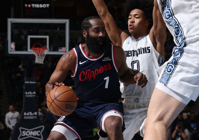 哈登18分7助高开低走，快船功亏一篑！小卡24+8，快船出现3个问题