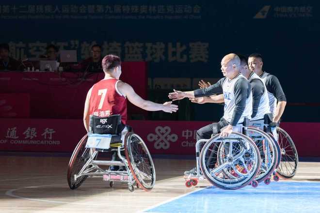 残特奥会三人制轮椅篮球项目收官