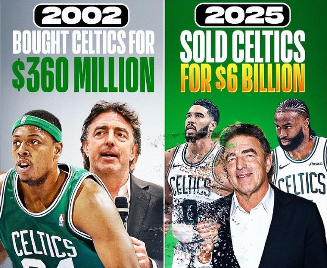 盘点NBA现役市值最高的5支球队，湖人70亿仅排第三，勇士独一档