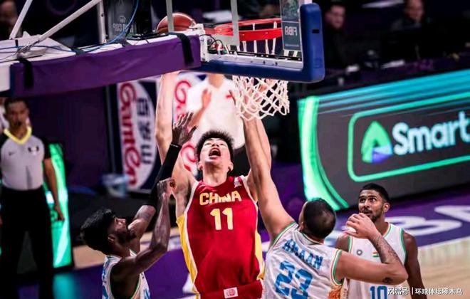 胡明轩赵嘉义获17分 亚洲杯中国男篮100-69印度 获小组赛两连胜